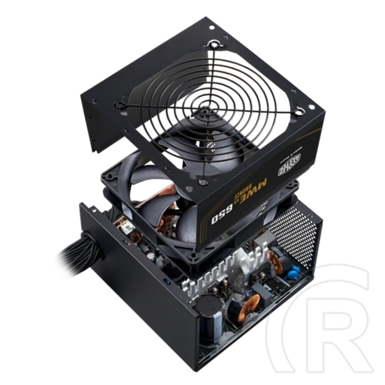 Cooler Master MWE Bronze 650 V3 tápegység (650 W, 80+ Bronze, ATX 3.1, fekete)