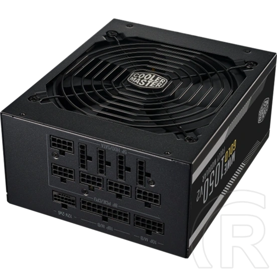 Cooler Master MWE Gold 1050 V2 tápegység (1050 W, 80+ Gold, ATX, fekete)