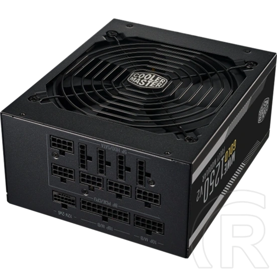 Cooler Master MWE Gold 1250 tápegység (1250W, 80+ Gold, ATX, fekete)