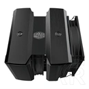 Cooler Master MasterAir MA824 Stealth CPU hűtő (135 mm + 120 mm, PWM, max 1550/1950 rpm, 24.6/22.6 dBA, fekete)
