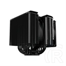 Cooler Master MasterAir MA824 Stealth CPU hűtő (135 mm + 120 mm, PWM, max 1550/1950 rpm, 24.6/22.6 dBA, fekete)