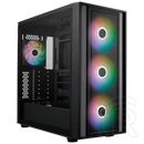Cooler Master MasterBox 600 (midi torony, ATX, ablakos, fekete)