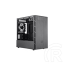 Cooler Master MasterBox MB400L ODD (mini torony, micro-ATX, fekete)