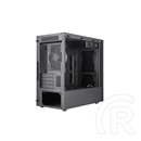 Cooler Master MasterBox MB400L ODD (mini torony, micro-ATX, fekete)