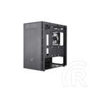 Cooler Master MasterBox MB400L ODD (mini torony, micro-ATX, fekete)