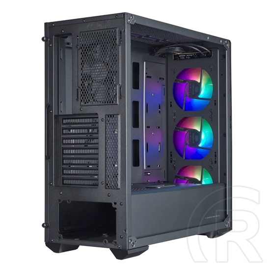 Cooler Master MasterBox MB520 ARGB (ATX, ablakos, fekete)