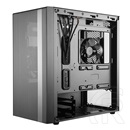 Cooler Master MasterBox NR400 w/o ODD (mini torony, mikro-ATX, ablakos, fekete)