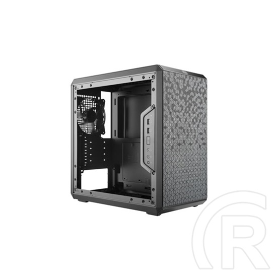Cooler Master MasterBox Q300L (mini torony, mikro-ATX, ablakos, fekete)