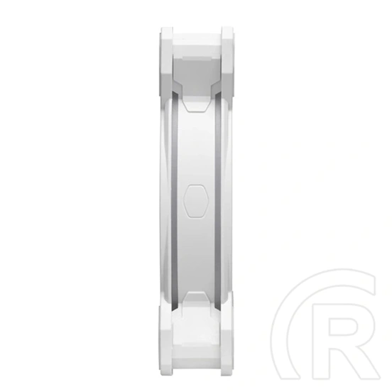 Cooler Master MasterFan MF120 Halo2 ARGB hűtő ventilátor (120 mm, PWM, puskacsapágy, 27 dBA, fehér)
