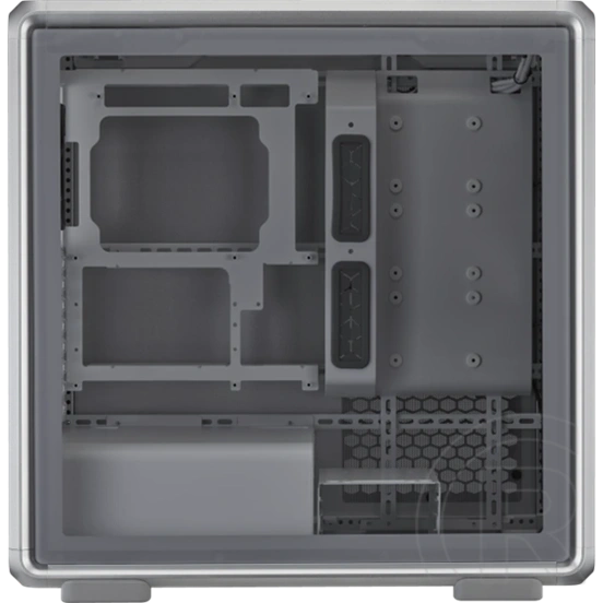 Cooler Master MasterFrame 600 MF600-SGNN-S00 (midi torony, nyitott keretes, ATX, E-ATX, szürke)
