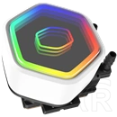 Cooler Master MasterLiquid 240 Core II White vízhűtés (2x 120 mm ARGB ventilátor 650-1750 rpm, radiátor 277 x 119,6 x 27