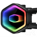 Cooler Master MasterLiquid 360 Core II ARGB vízhűtés (360 mm, 3x120 mm ventilátor, PWM, max 1750 RPM, ventilátor zaj 27,
