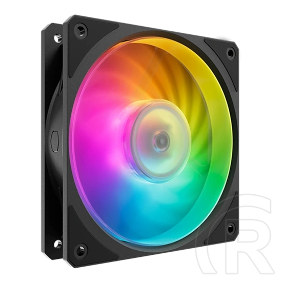 Cooler Master Mobius 120P ARGB hűtő ventilátor (120 mm, 2400 RPM, PWM, 3 db, 30 dBA, fekete)