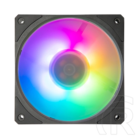 Cooler Master Mobius 120P ARGB hűtő ventilátor (120 mm, 2400 RPM, PWM, 3 db, 30 dBA, fekete)
