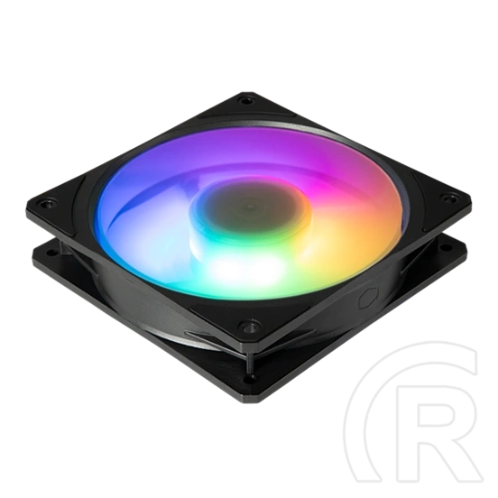 Cooler Master Mobius 120P ARGB hűtő ventilátor (120 mm, 2400 RPM, PWM, 3 db, 30 dBA, fekete)