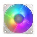 Cooler Master Mobius 120P ARGB hűtő ventilátor (120 mm, PWM, max 2400 rpm, fehér)