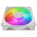 Cooler Master SickleFlow Edge 120 ARGB White Edition hűtő ventilátor (120 mm, PWM, ARGB Gen2, Loop Dynamic Bearing, 32,8