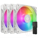 Cooler Master SickleFlow Edge 120 ARGB hűtő ventilátor (120 mm, PWM, LDB, 3 darab, fehér)