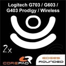 Corepad Skatez PRO 107 egértalp - Logitech G703, G603, G403 Prodigy, Wireless