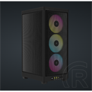 Corsair 2000D RGB Airflow ház (Mini-ITX, fekete)