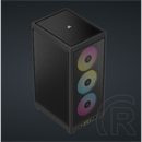 Corsair 2000D RGB Airflow ház (Mini-ITX, fekete)