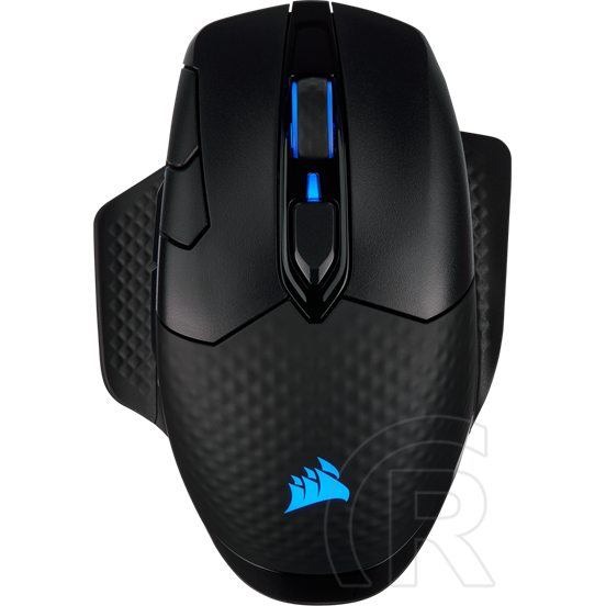 Corsair Dark Core RGB Pro cordless optikai egér (Bluetooth, fekete)