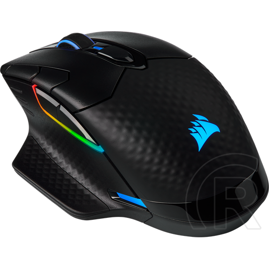 Corsair Dark Core RGB Pro cordless optikai egér (Bluetooth, fekete)