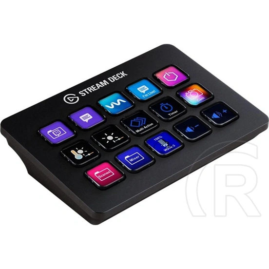 Corsair Elgato Stream Deck MK.2 (15 testreszabható LCD billentyű, fekete)