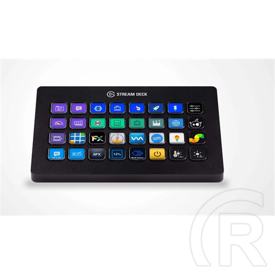 Corsair Elgato Stream Deck XL (32 testreszabható LCD billentyű, fekete)
