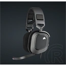 Corsair HS80 RGB USB mikrofonos fejhallgató (USB, 7.1 térhatás, RGB, fekete)