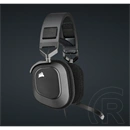 Corsair HS80 RGB USB mikrofonos fejhallgató (USB, 7.1 térhatás, RGB, fekete)