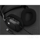 Corsair HS80 RGB USB mikrofonos fejhallgató (USB, 7.1 térhatás, RGB, fekete)