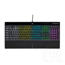 Corsair K55 RGB Pro Gaming billentyűzet (US, USB, fekete)