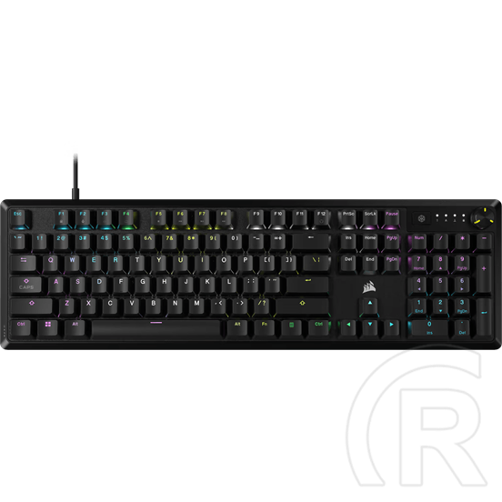 Corsair K70 CORE RED switch (US, USB, fekete)