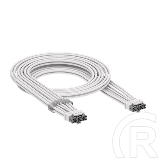 Corsair RM1000e White 1000W tápegység (ATX 3.1, 12 cm ventilátor, moduláris)