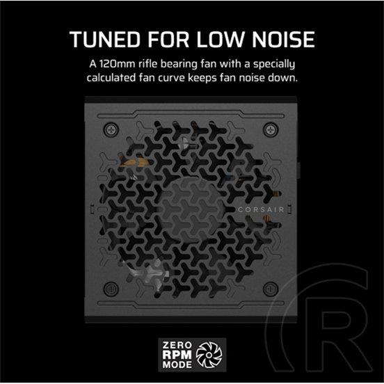 Corsair RM650e tápegység (650 W, 80+ Gold, ATX)