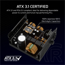 Corsair RM750x tápegység (750 W, 80+ Gold, ATX 3.1, moduláris, PCIe 5.1, 14 cm)