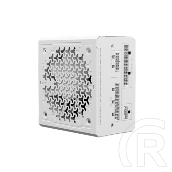 Corsair RM850e tápegység (850W, 80+ Gold, moduláris, ATX 3.1, PCIe 5.1, 12 cm ventilátor, fehér)