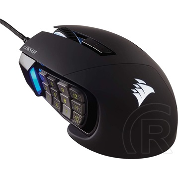 Corsair Scimitar Elite RGB optikai egér (USB, fekete)