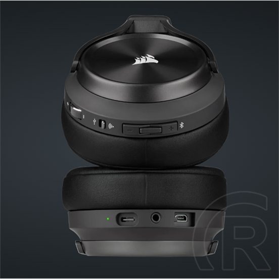 Corsair Virtuoso Wireless XT vezeték nélküli headset (Dolby Atmos, RGB világítás, mikrofon, 50 mm meghajtó, 15 óra üzemi