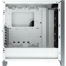 Corsair iCUE 4000X RGB (ATX, ablakos, fehér)