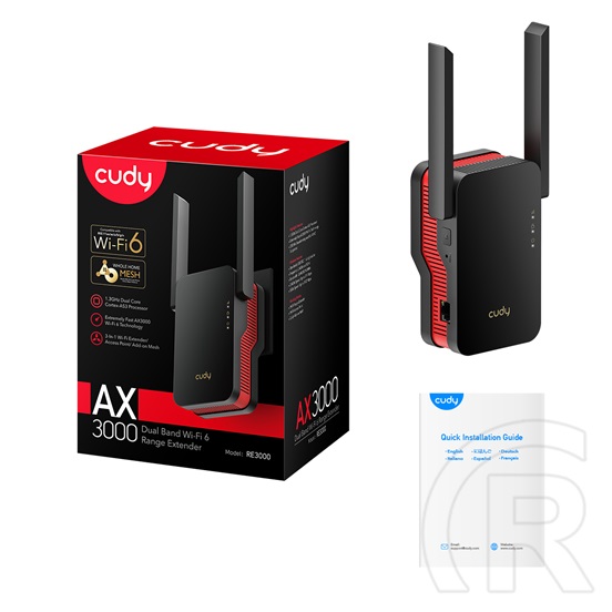 Cudy RE3000 Wireless AX3000 Range Extender