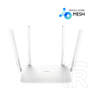 Cudy WR1300 wifi router (AC1200, 2,4/5G, 4 x 1000 Mbps LAN)