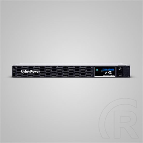 CyberPower CP1500EIPFCRM1U UPS (1500 VA, 900 W, 6xC13 aljzat, USB, aktív PFC, line-interaktív, 1U)