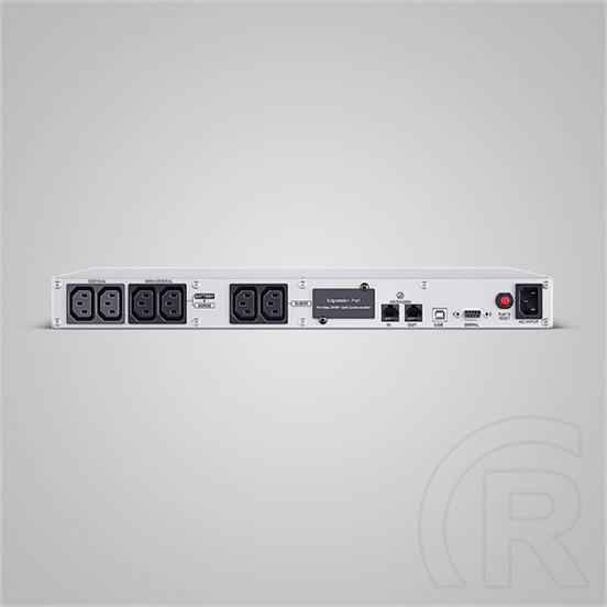 CyberPower CP1500EIPFCRM1U UPS (1500 VA, 900 W, 6xC13 aljzat, USB, aktív PFC, line-interaktív, 1U)