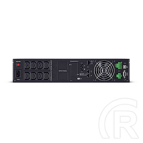 CyberPower OLS1000ERT2UA online szünetmentes tápegység (1500 VA, 1350 W, 8x C13 aljzat, színes LCD, rack/tower)