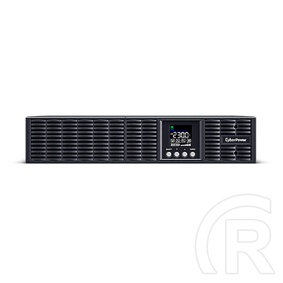 CyberPower OLS1000ERT2UA szünetmentes tápegység (1000 VA/900 W, 8x C13, színes LCD, online, rack/tower)