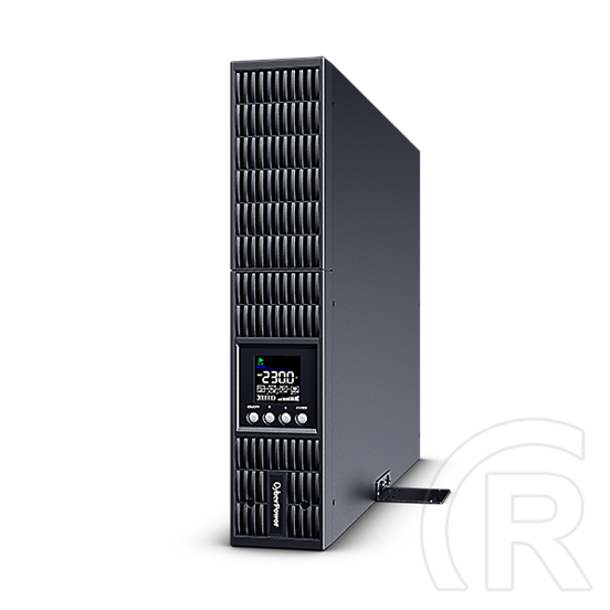 CyberPower OLS1000ERT2UA szünetmentes tápegység (online, 3000VA/2700W, 8x C13 aljzat, színes LCD, rack/tower)