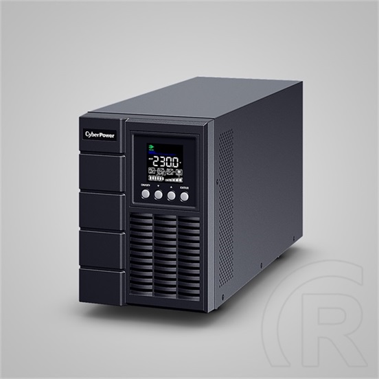 CyberPower OLS1500EA szünetmentes tápegység (online, torony, 1500 VA, 1350 W, Schuko x2, IEC C13 x2, 1,5 m, fekete)