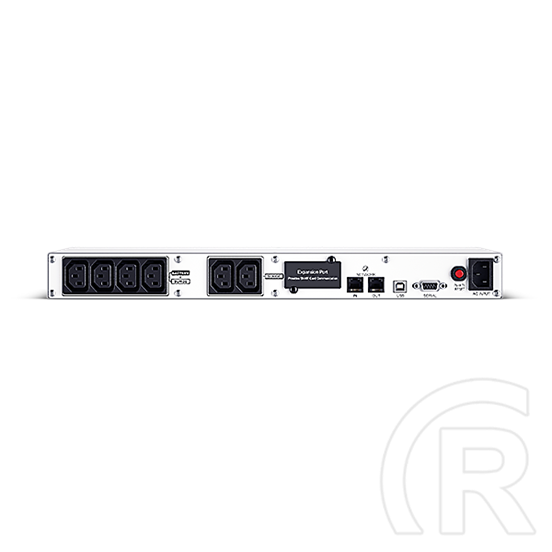 CyberPower OR600ERM1U szünetmentes tápegység (600 VA, 360 W, 6x IEC C13, Line-interaktiv, USB, rack)
